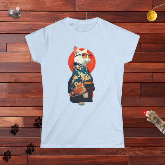 Kimono Kitty Ladies Tee
