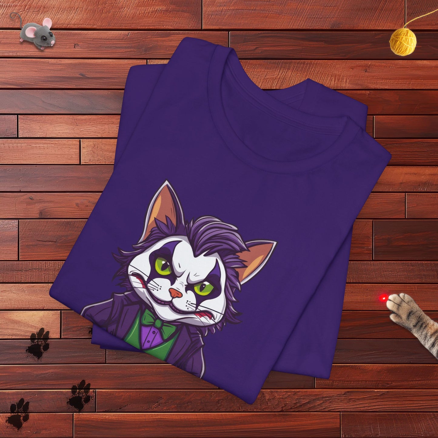 Joker Cat Mens Tee