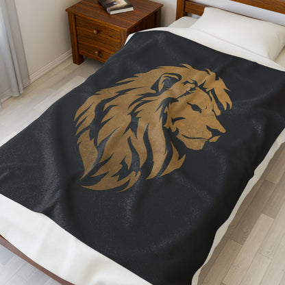 The King Velveteen Plush Blanket