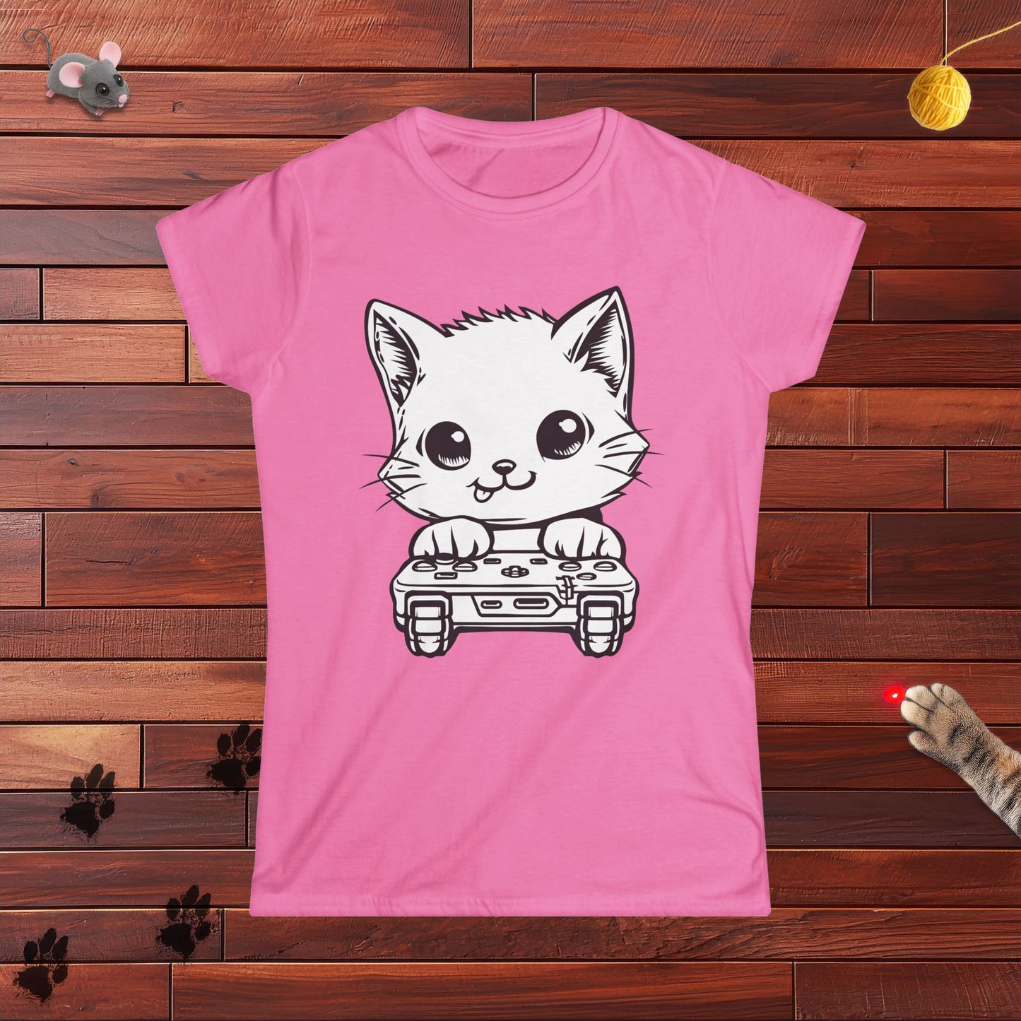 Gamer Kitty Ladies Tee