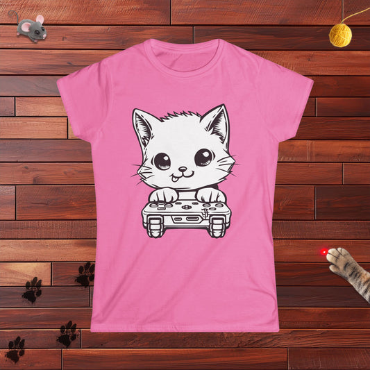 Gamer Kitty Ladies Tee