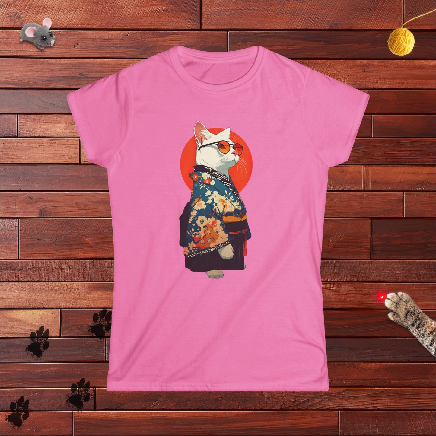 Kimono Kitty Ladies Tee
