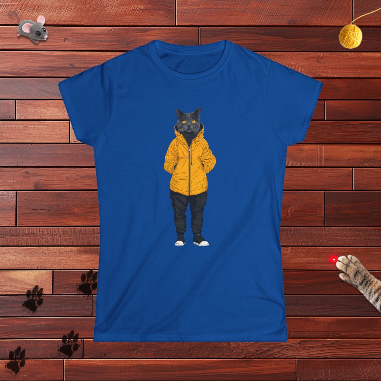 Yellow Jacket Cat Ladies Tee