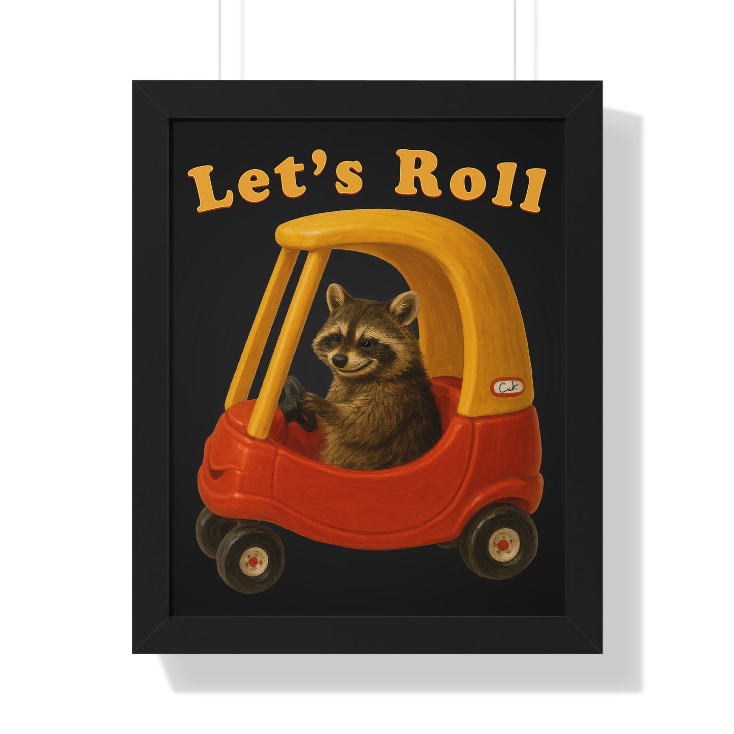 Lets Roll Framed Wall Art