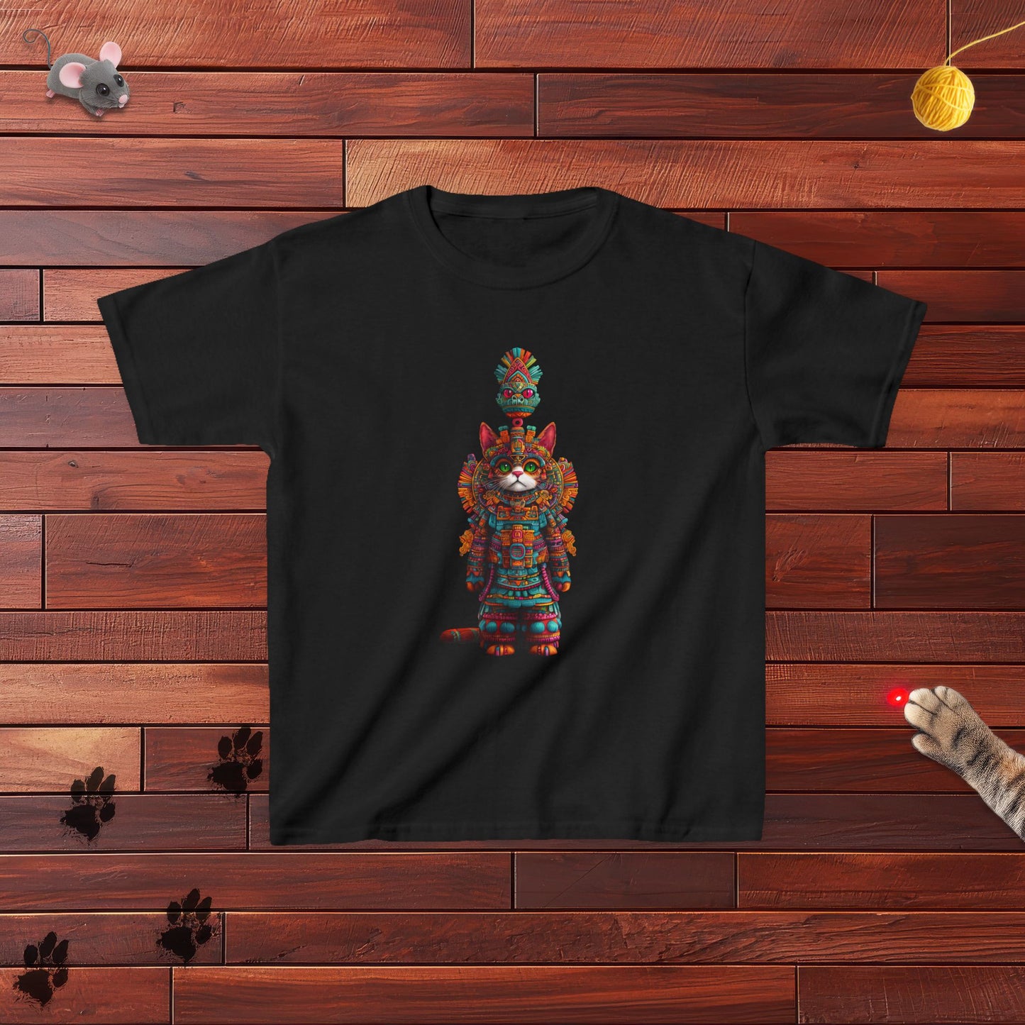 Azteca Gatito Kids Tee