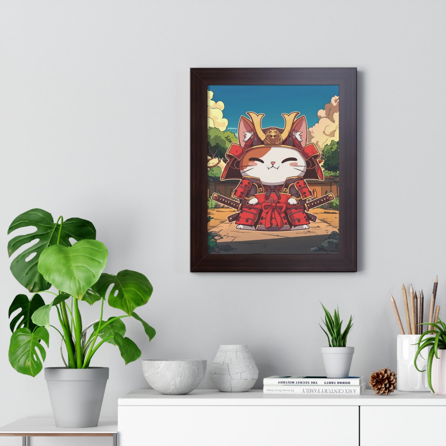 Little Samurai Framed Wall Art