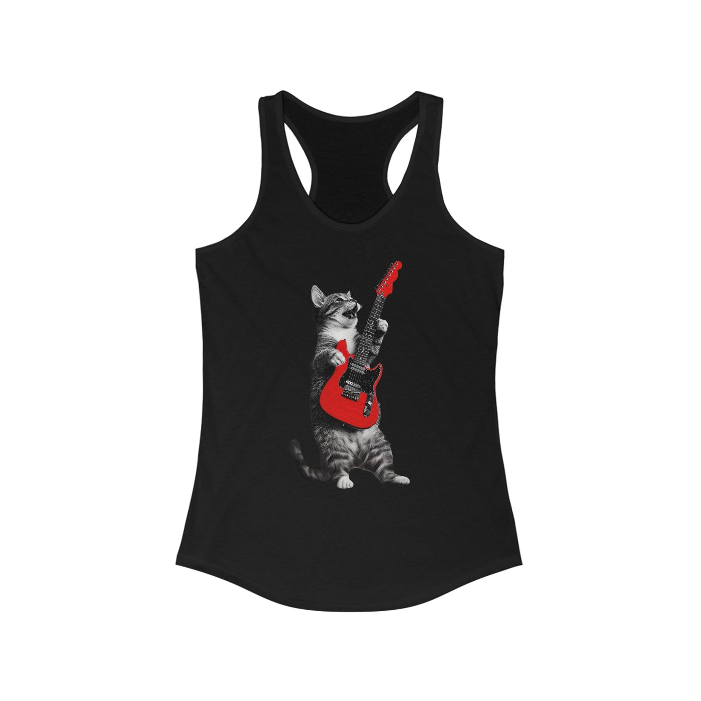 Guitar Gato Ladies Tank