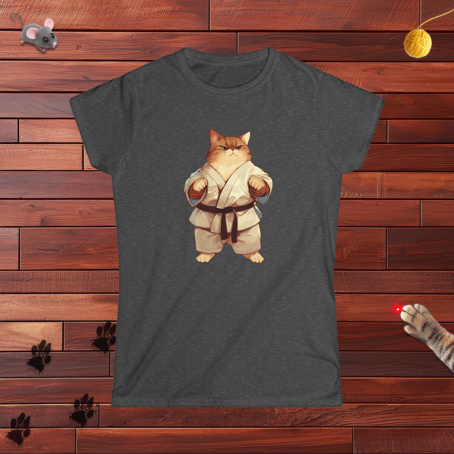 The Karate Kitty Ladies Tee