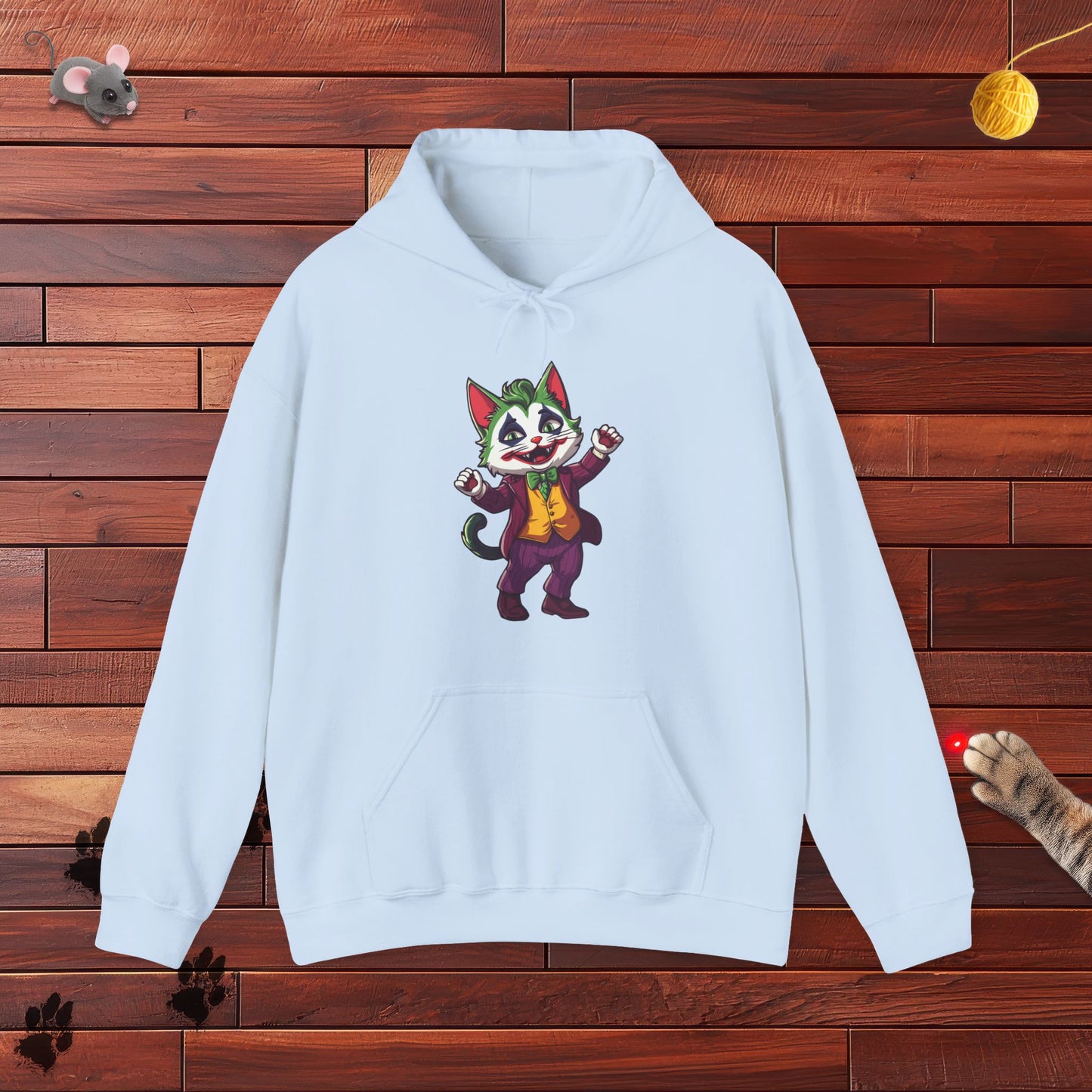 The Joker Cat  Hoodie