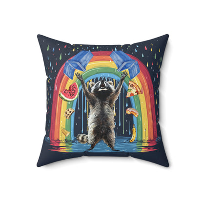 It's Raining Treasure Throw Pillow