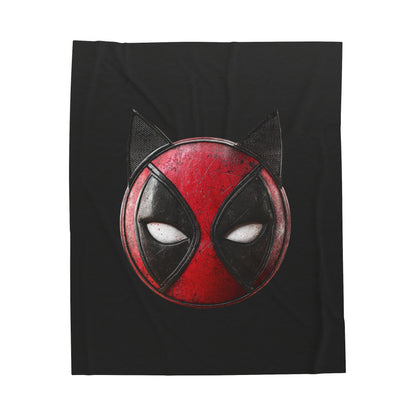 Catpool Emblem Velveteen Plush Blanket