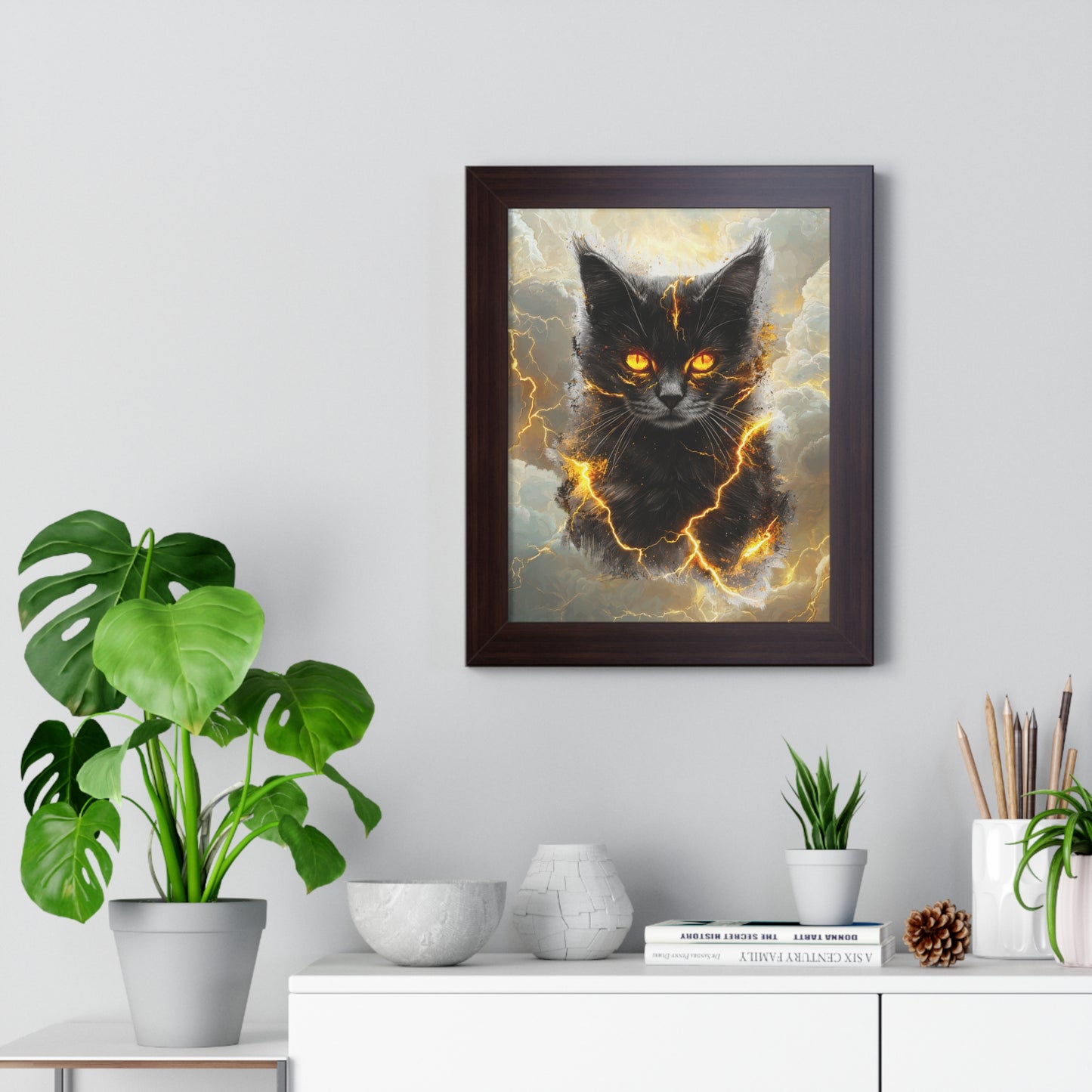 I Am The Storm Framed Wall Art