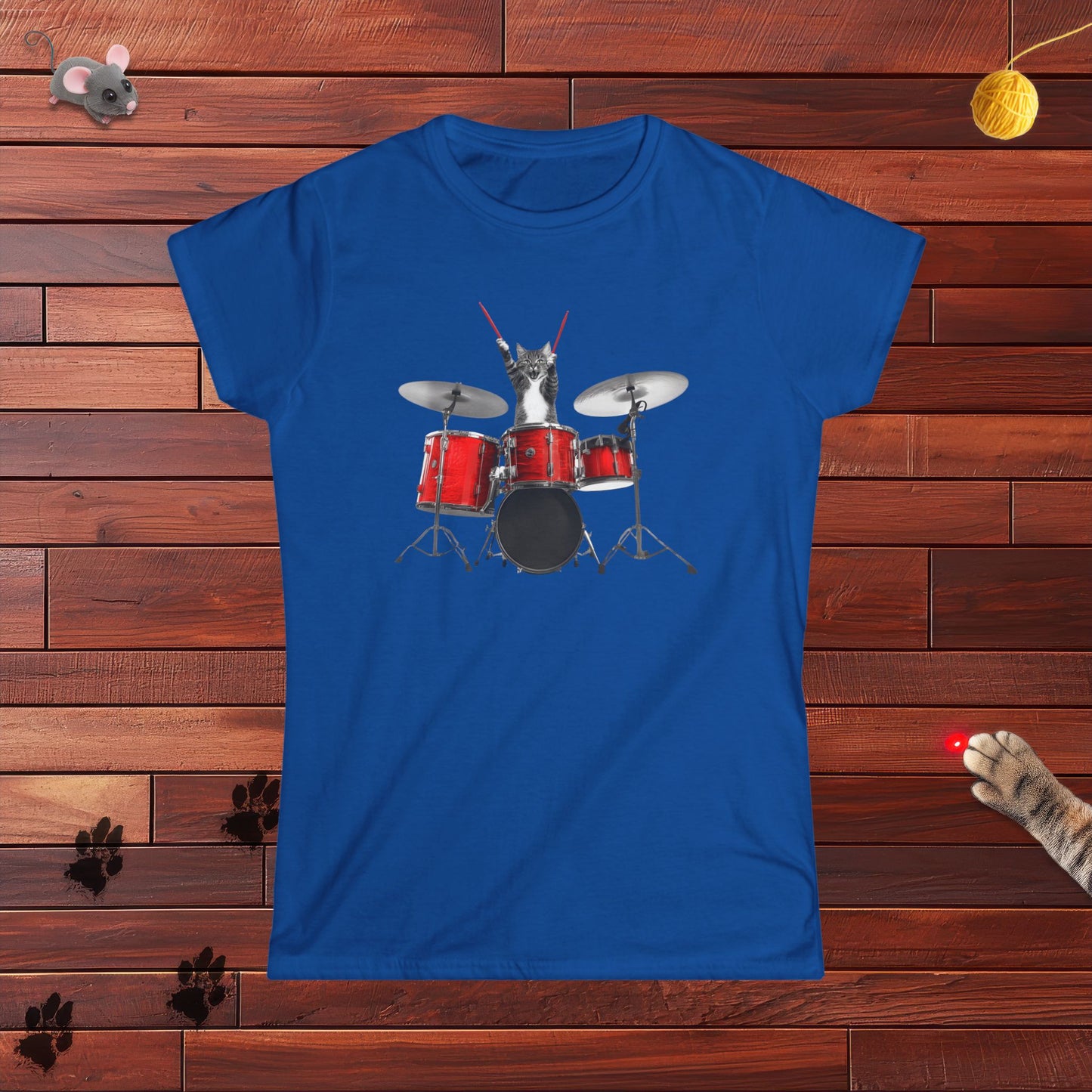 The Cutest Drummer Ladies Tee
