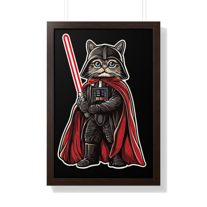 Darth Pawder Framed Wall Art