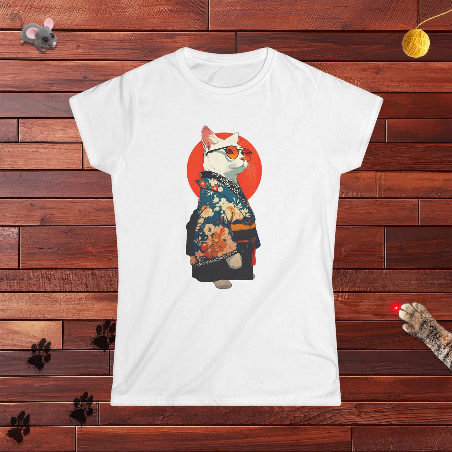 Kimono Kitty Ladies Tee