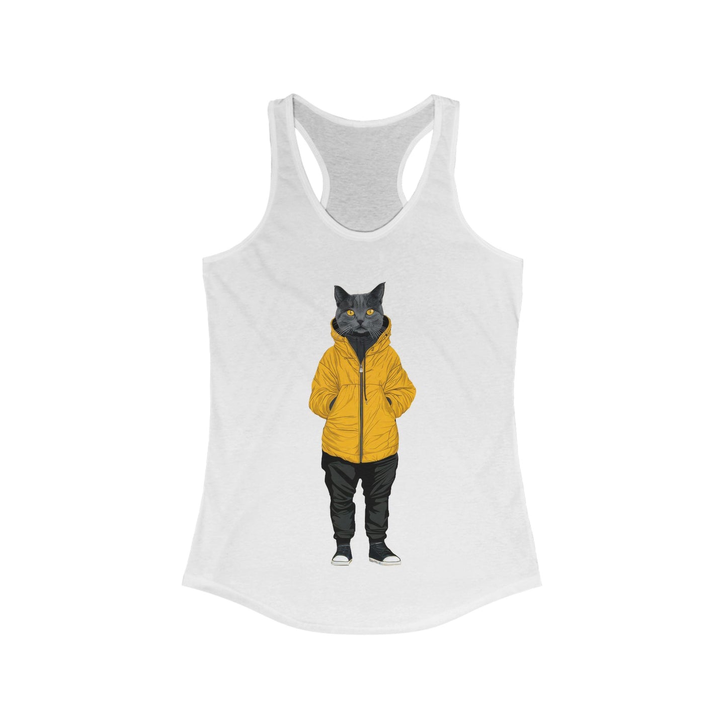 Yellow Jacket Cat Ladies Tank