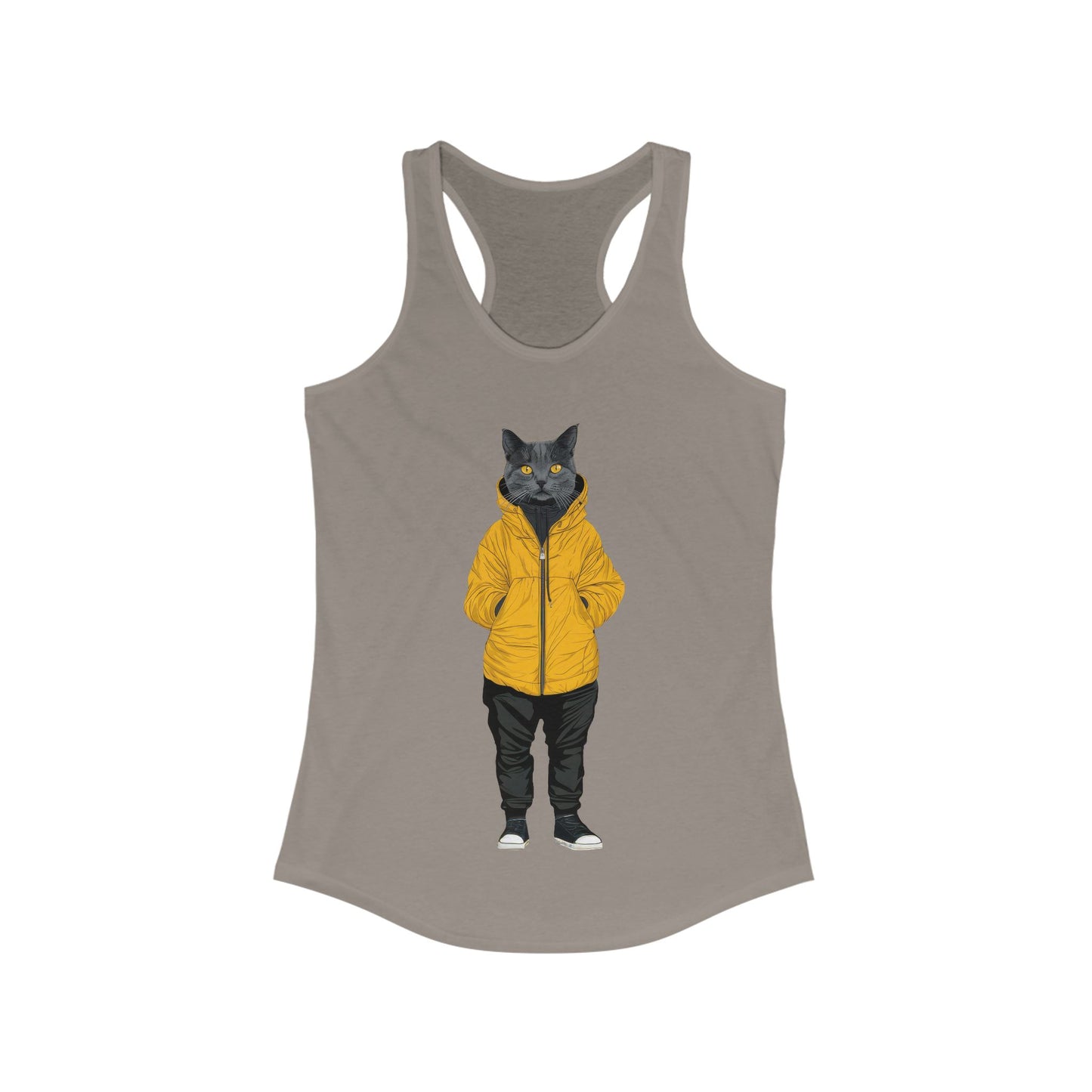 Yellow Jacket Cat Ladies Tank