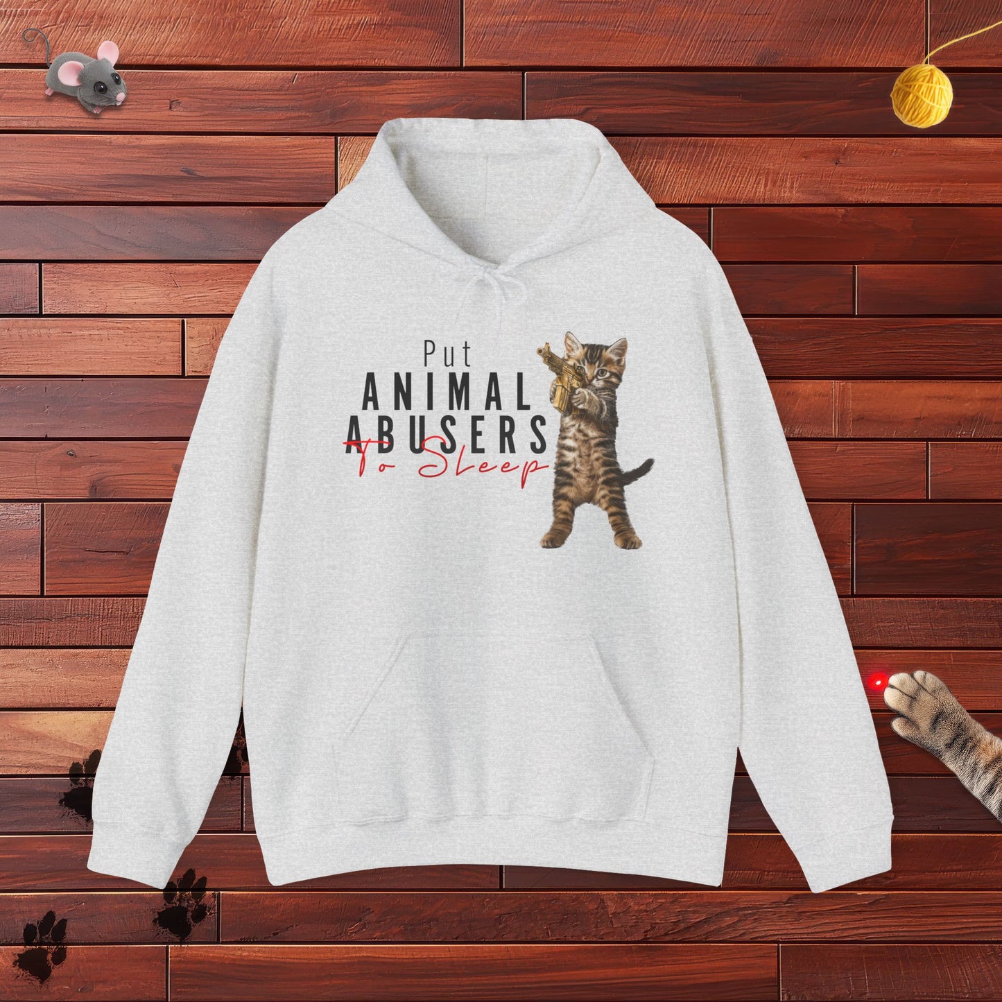 Put Animal Abusers To Sleep Hoodie