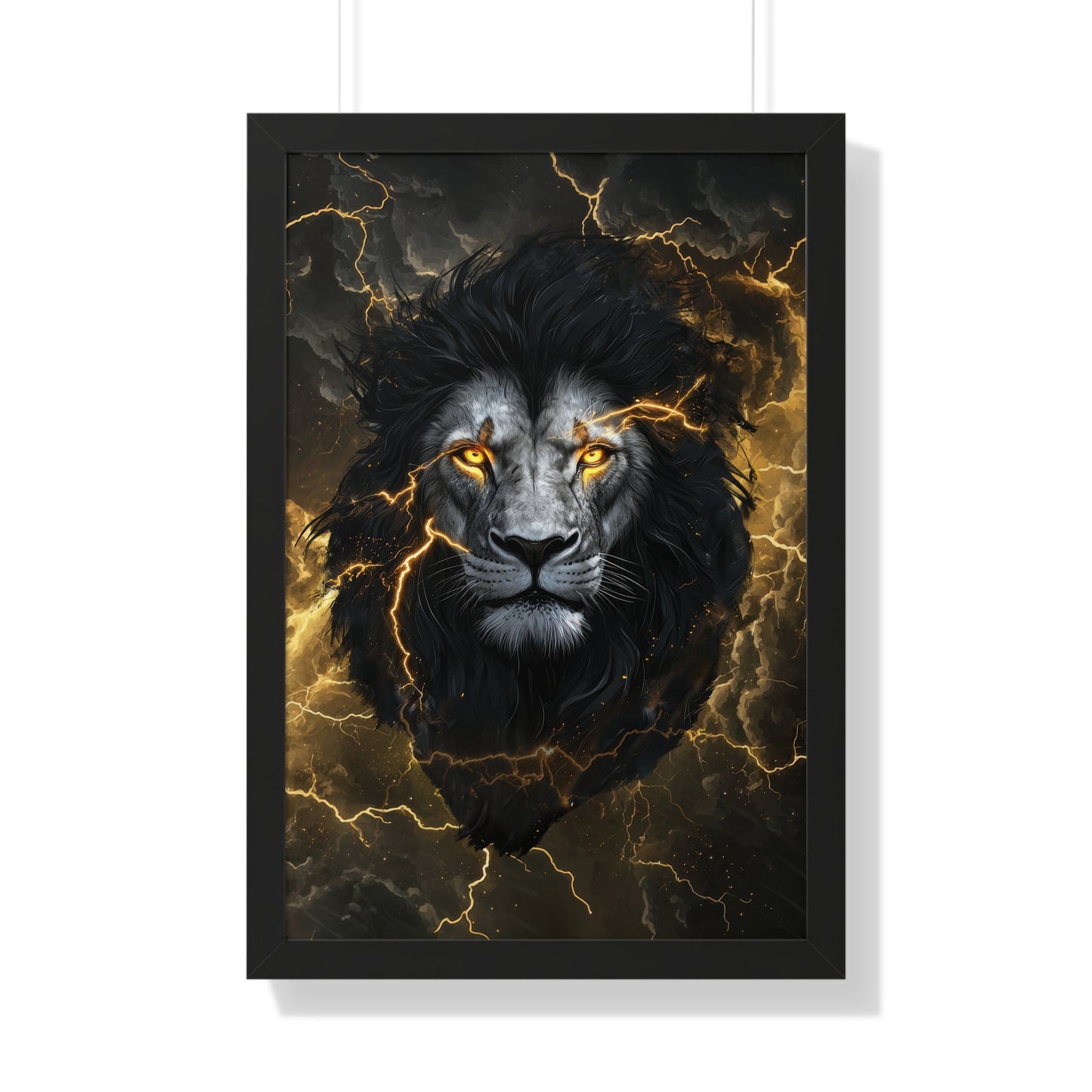 Big Cat Energy Framed Wall Art