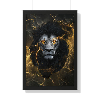 Big Cat Energy Framed Wall Art