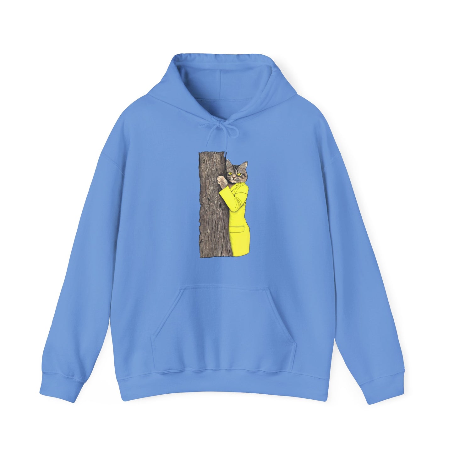 Yellow Jacket Cat Hoodie (Unisex)