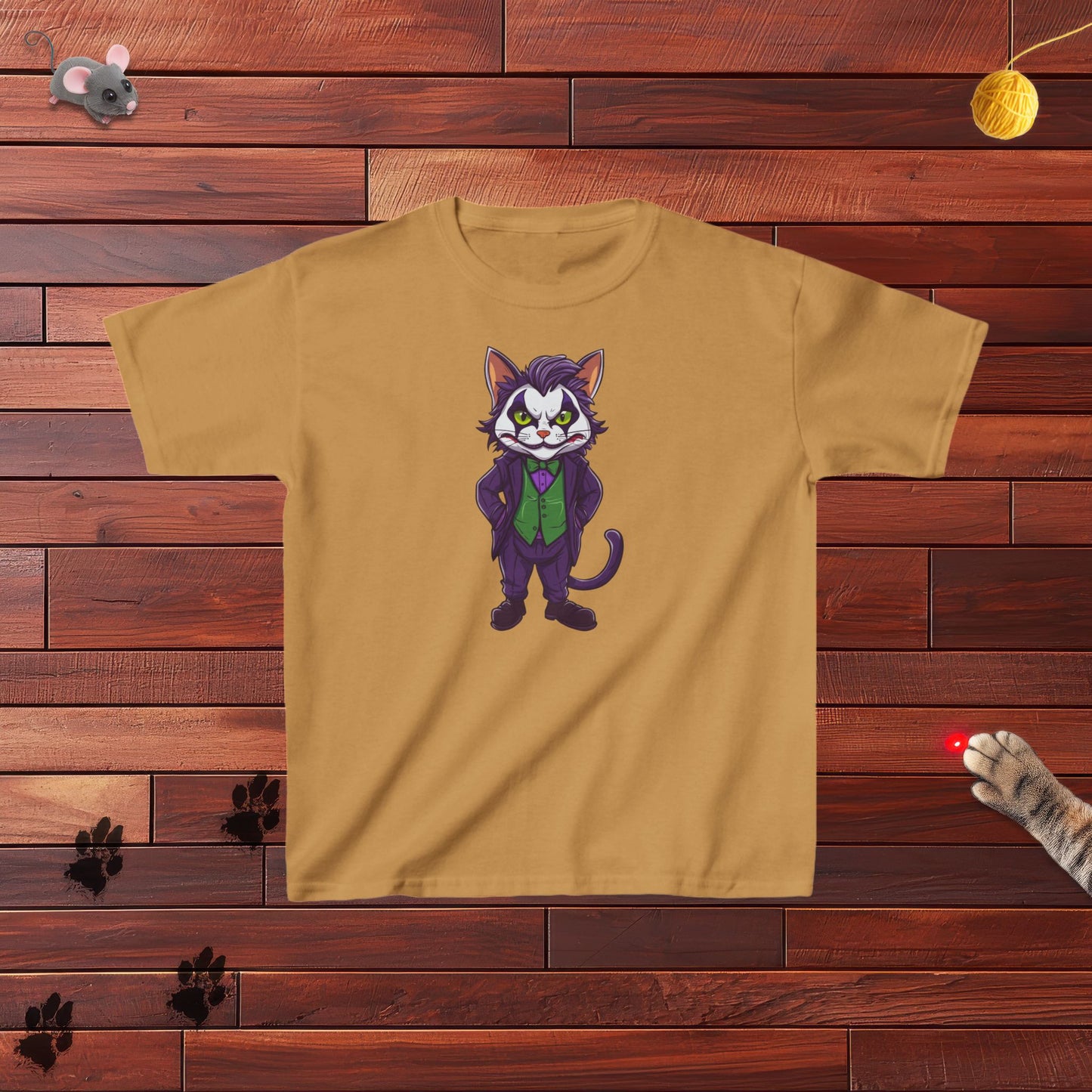 Joker Cat Kids Tee