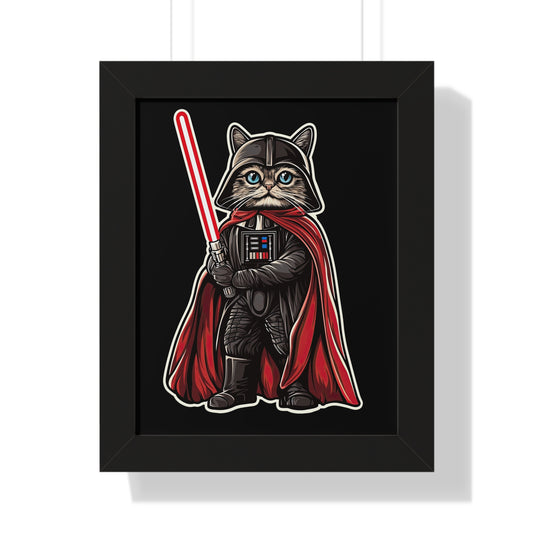 Darth Pawder Framed Wall Art