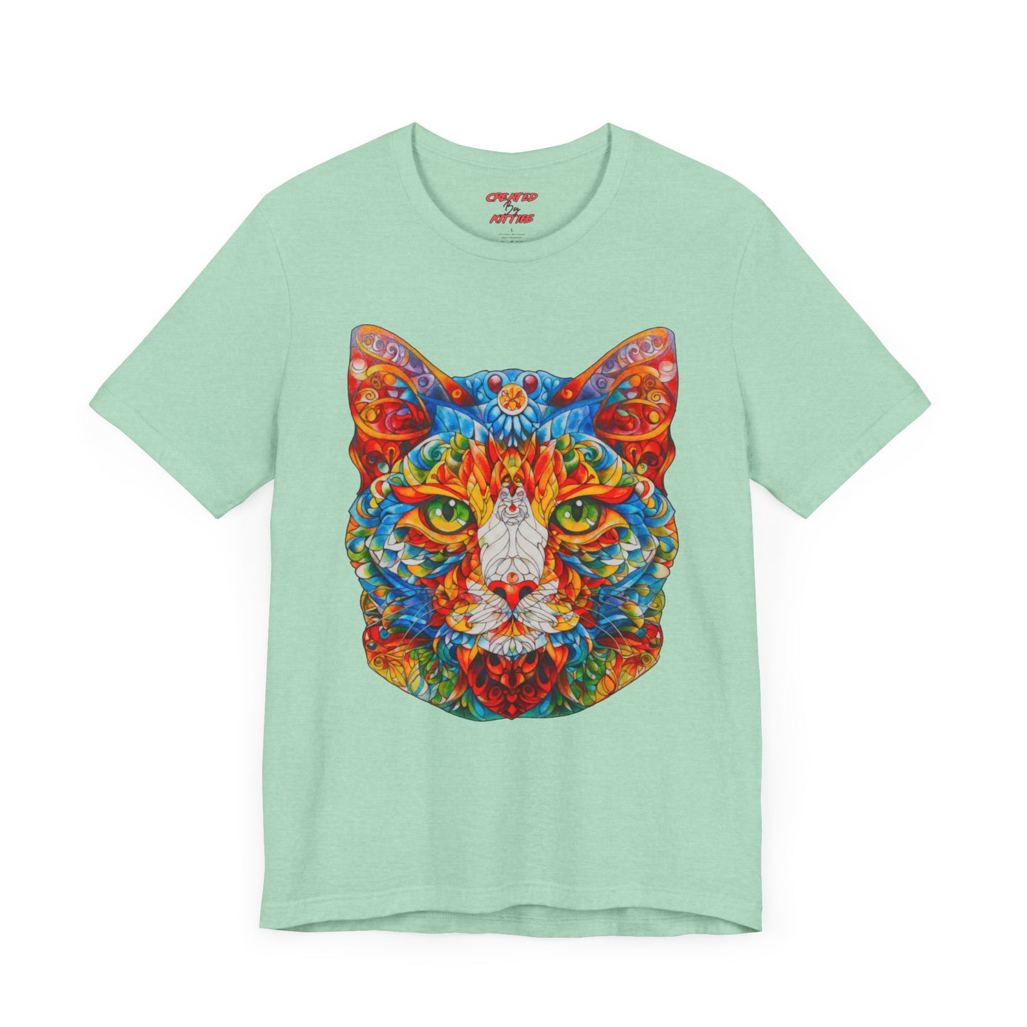 Women's Mandala Cat Tee