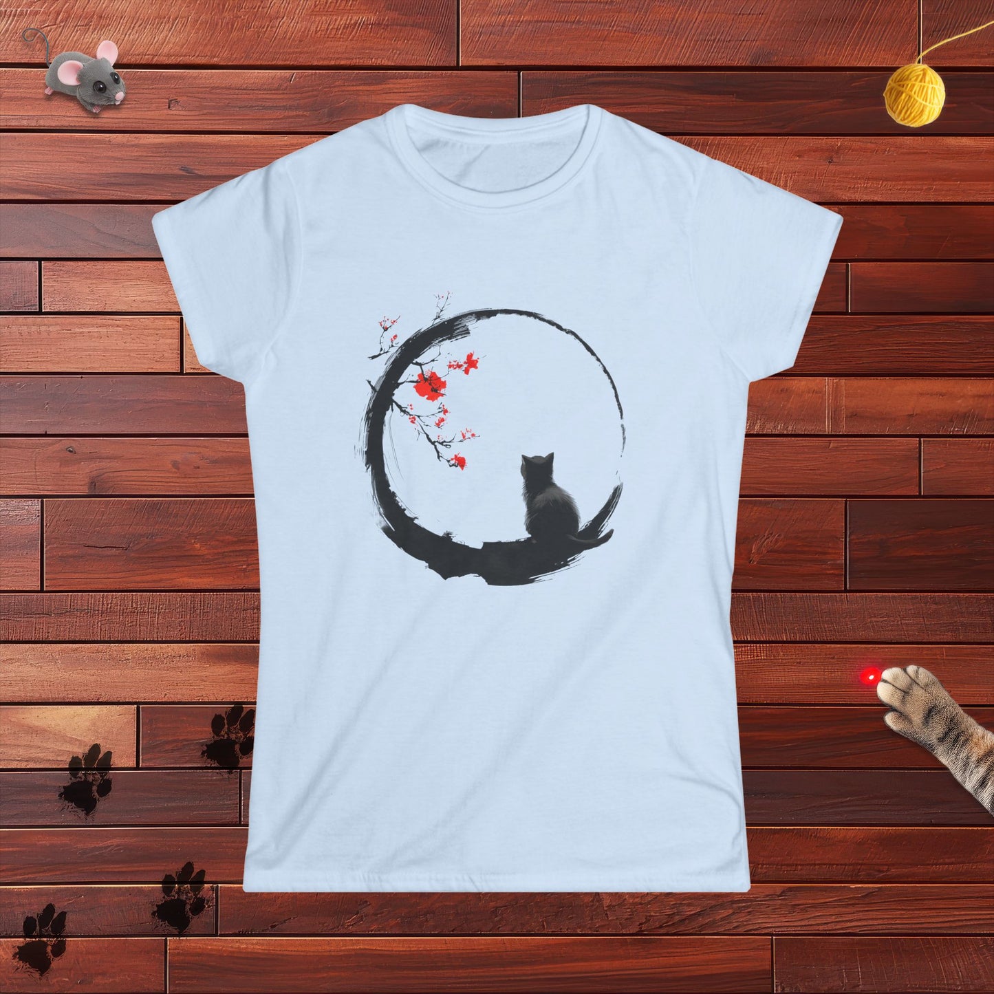 Zen Kitty Ladies Tee