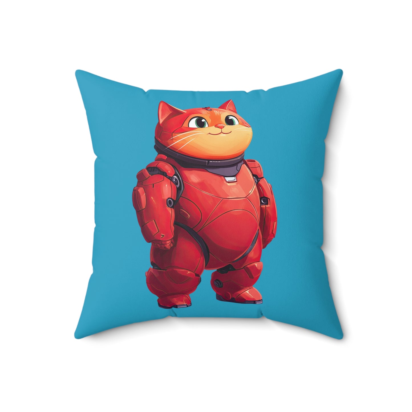 Big Kitty 6 Throw Pillow