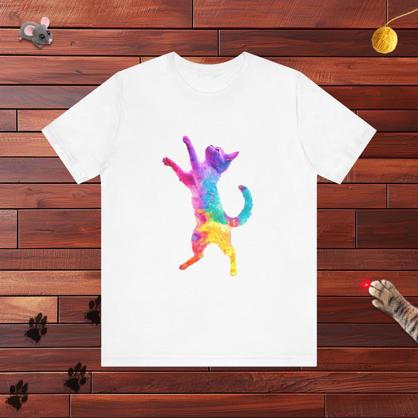 Vibing Cat Mens Tee