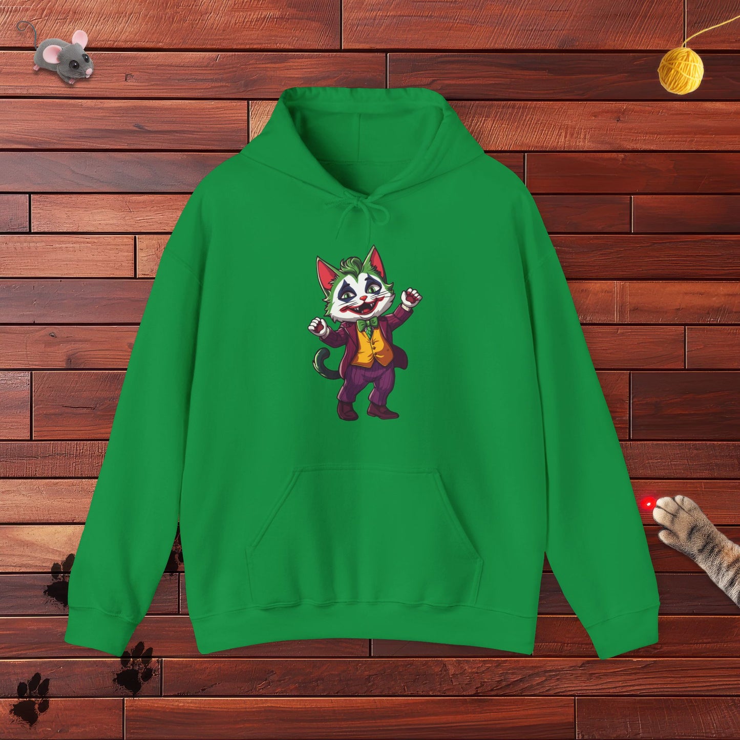 The Joker Cat  Hoodie