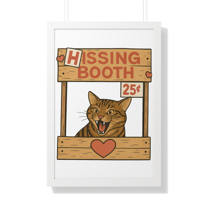 Hissing Booth Framed Wall Art