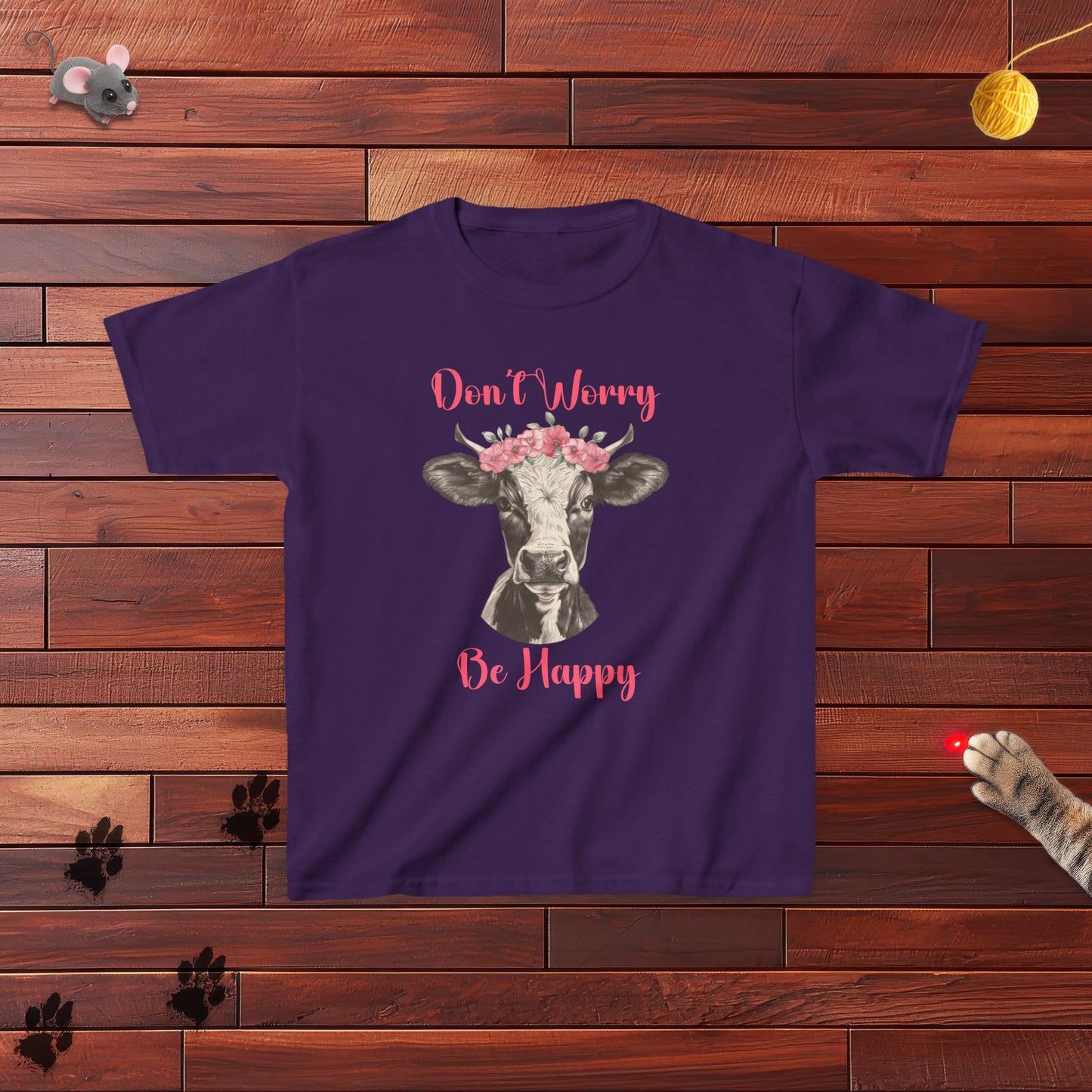 Don't Worry Be Happy Kids Tee