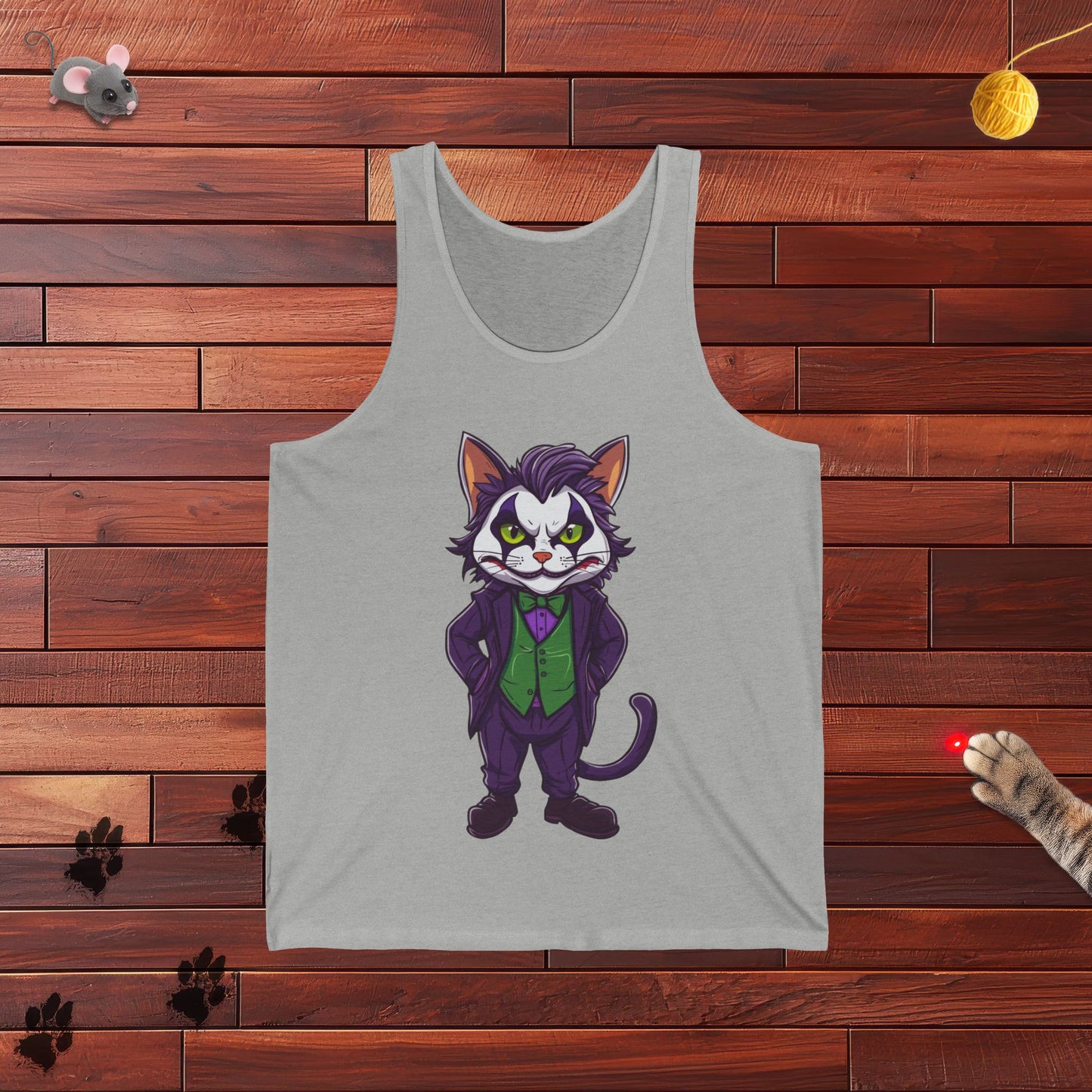 Joker Cat  Mens Tank