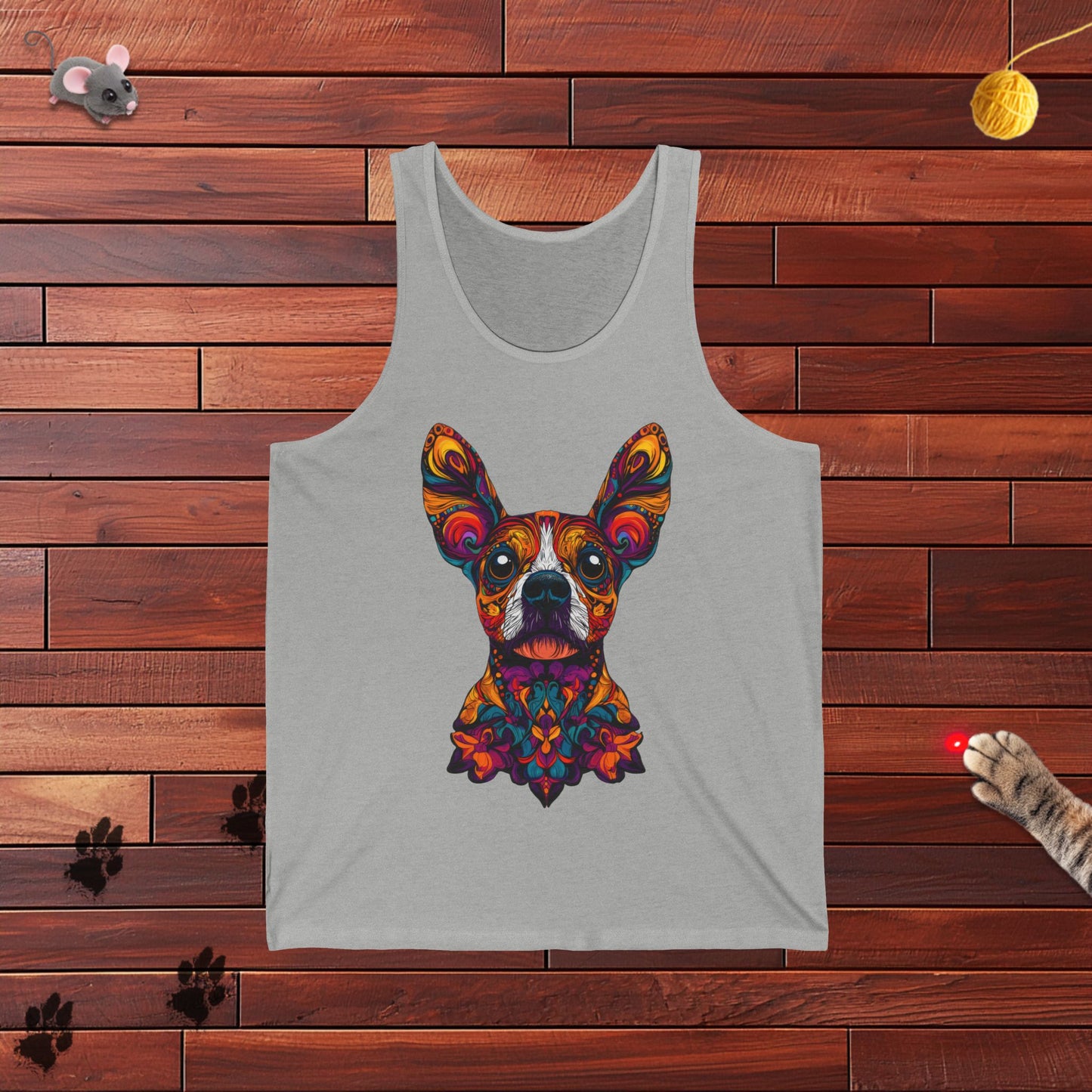 Dia De Muertos Frenchie Tank