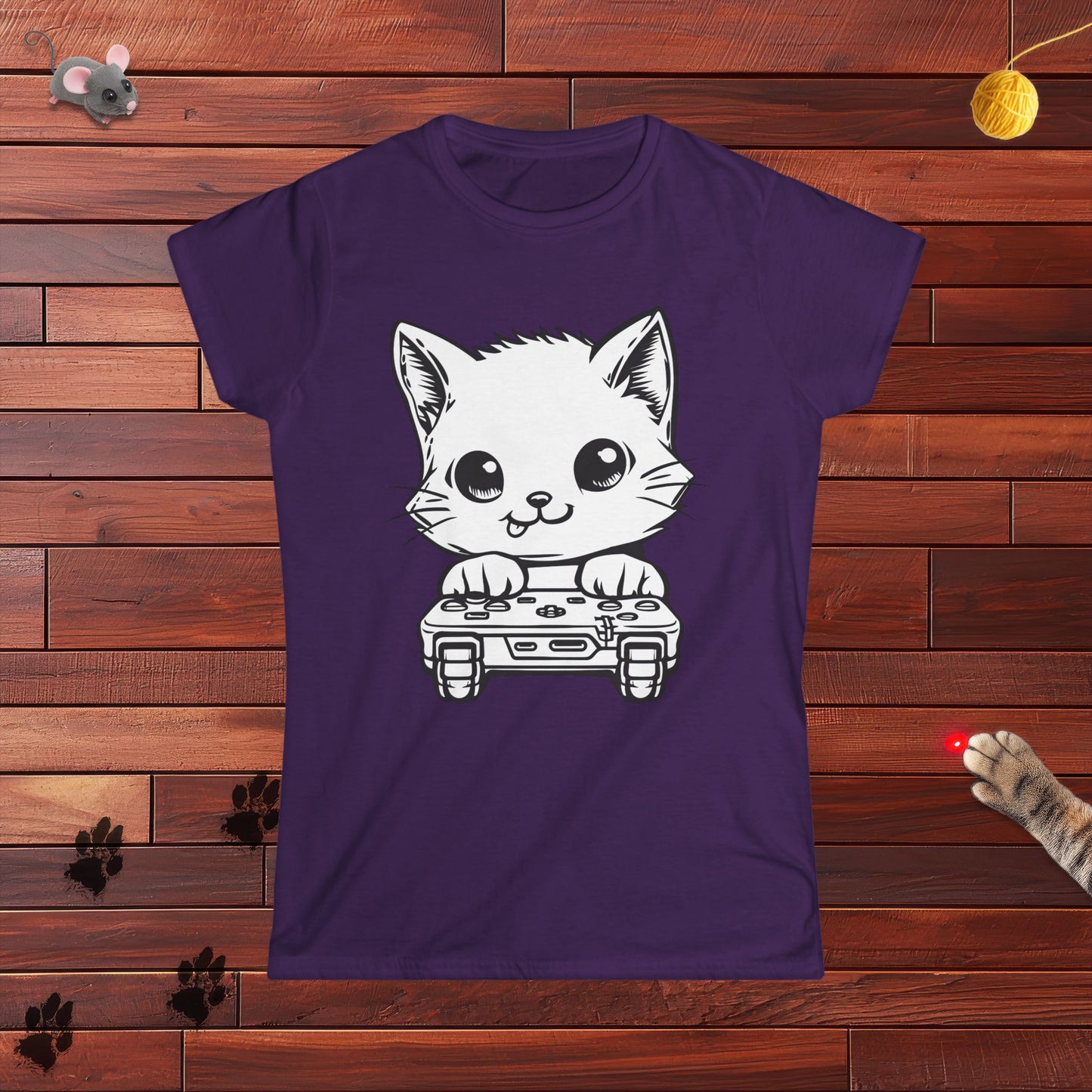 Gamer Kitty Ladies Tee