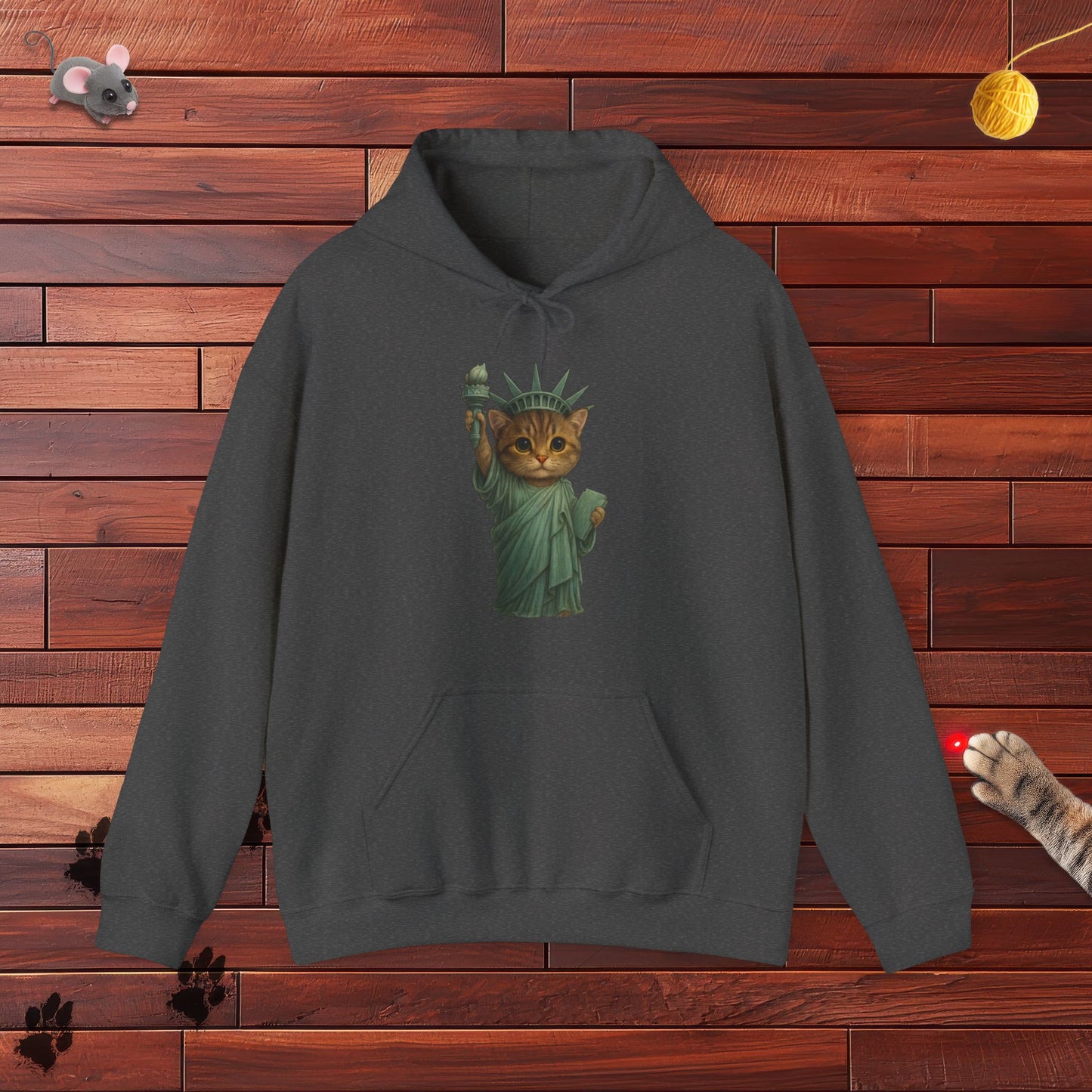 Statue of Meowberty Hoodie