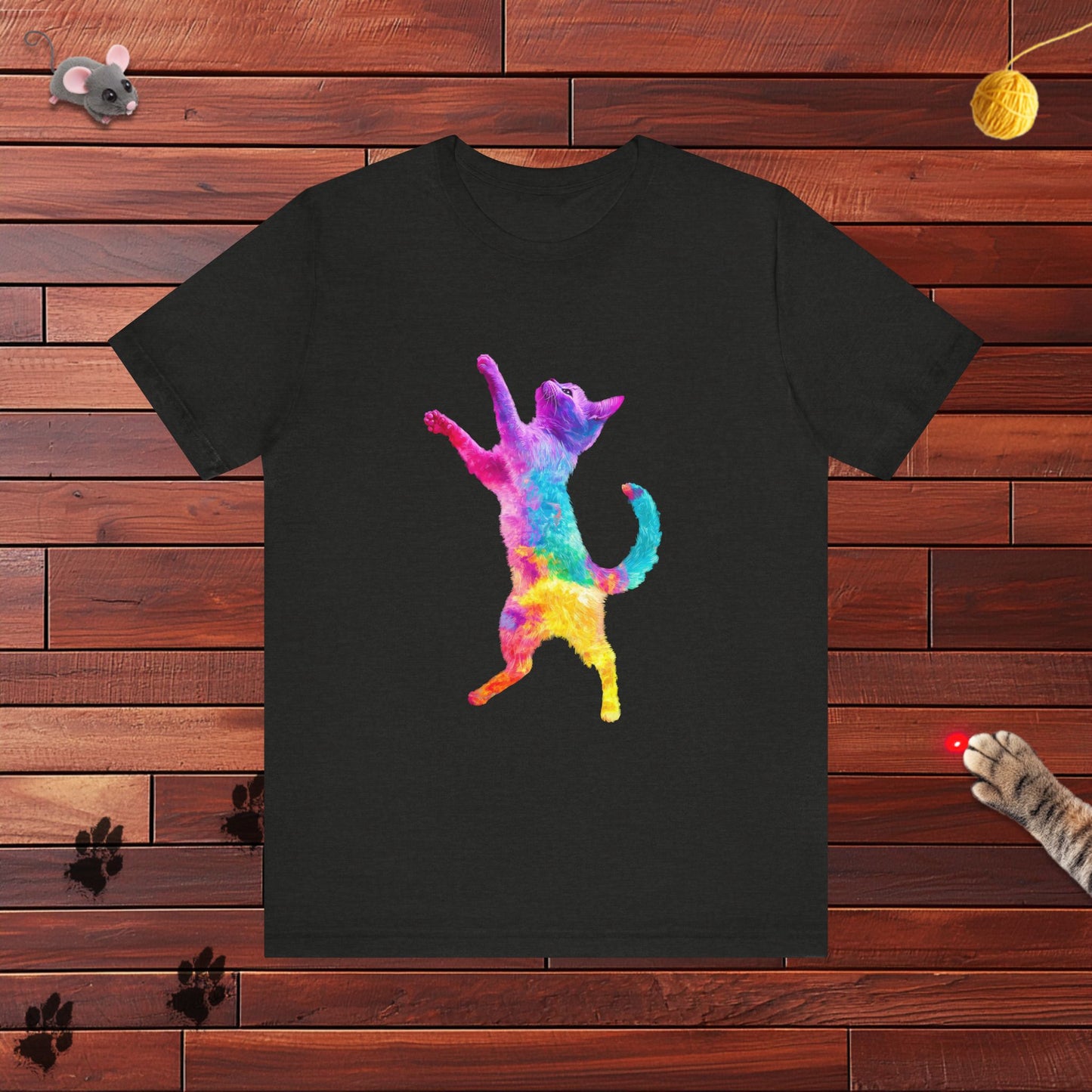 Vibing Cat Mens Tee