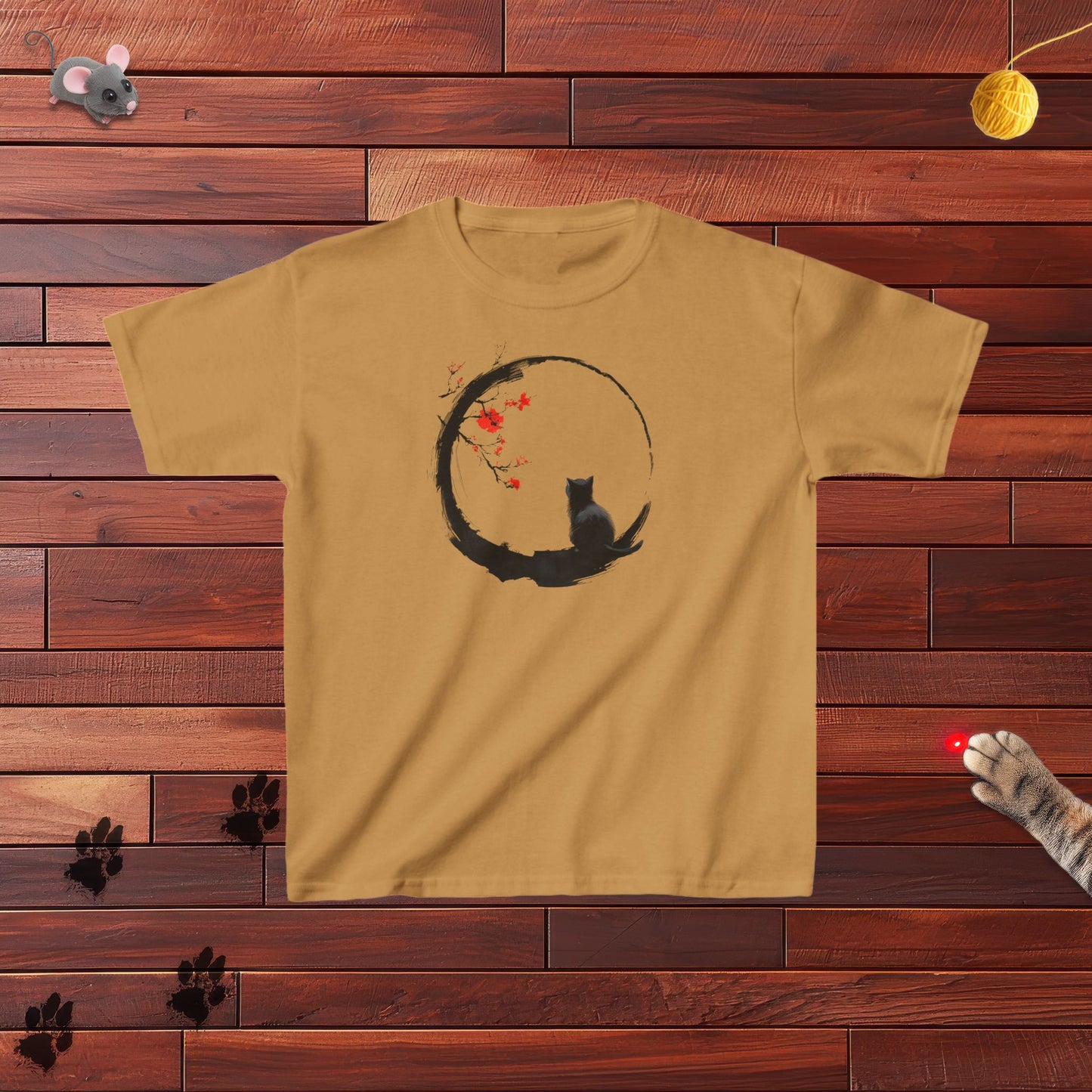 Zen Kitty Kids Tee