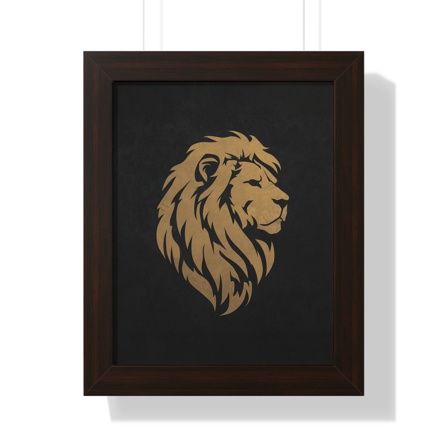 The King Framed Wall Art
