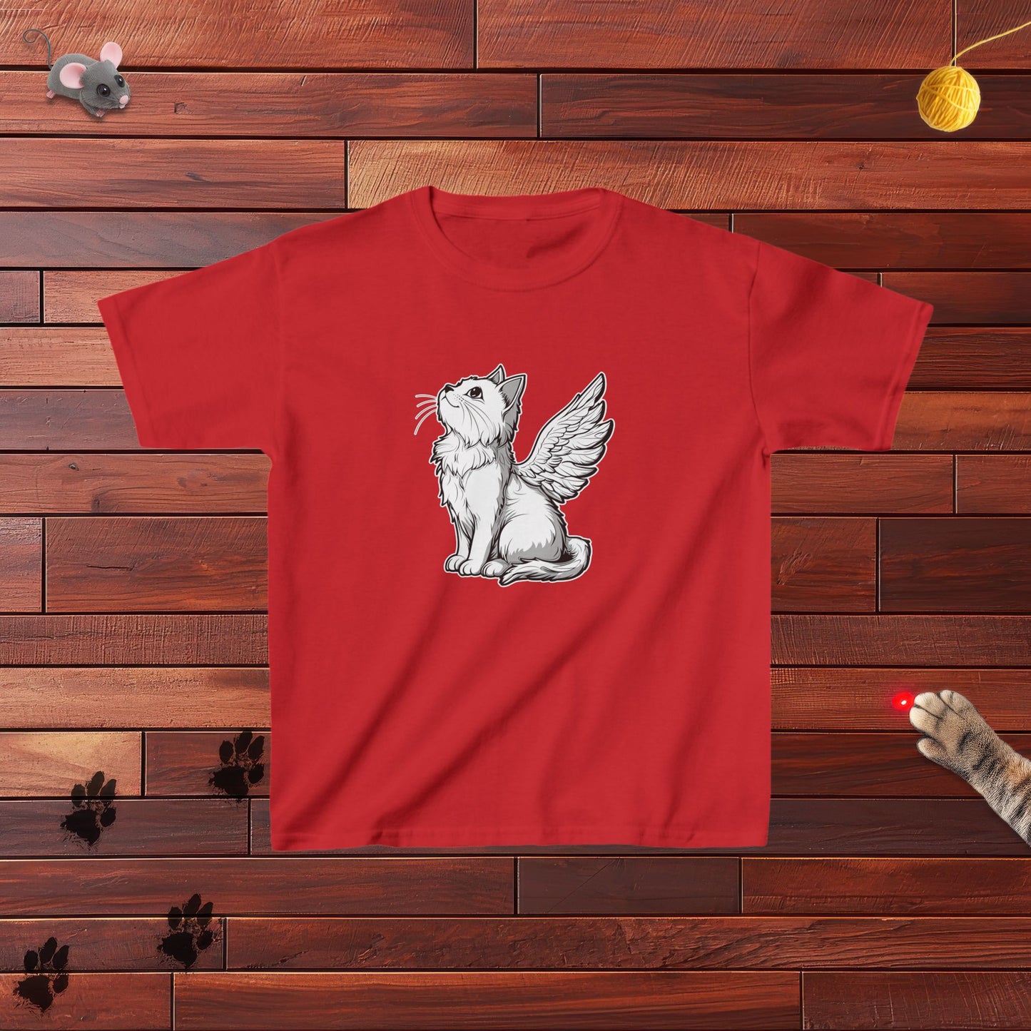 Angel Kitty Kids Tee