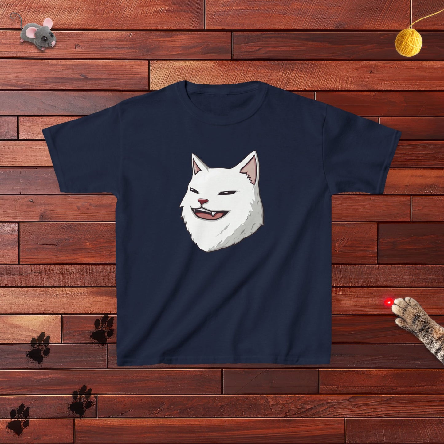 Trolling Cat Kids Tee