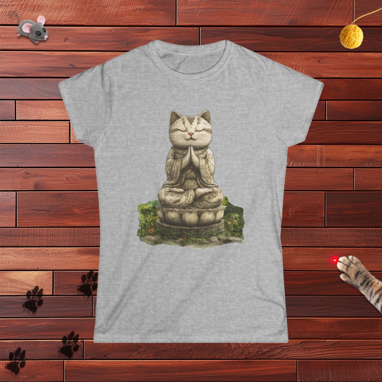 Purrfectly Zen Ladies Tee