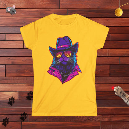 Meowcho Man Ladies Tee