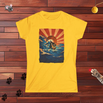 Ramen Kitty Ladies Tee
