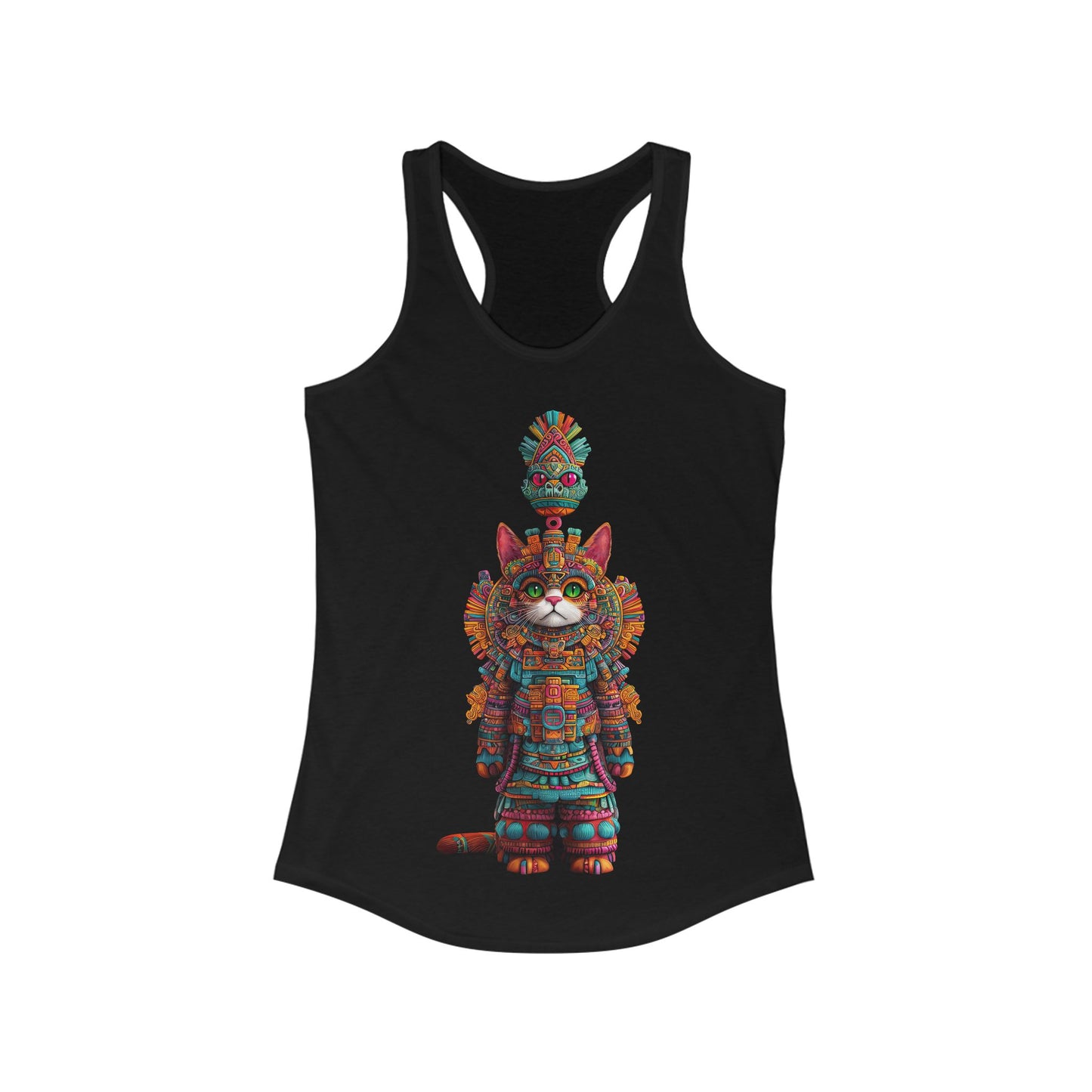 Azteca Gatito Ladies Tank