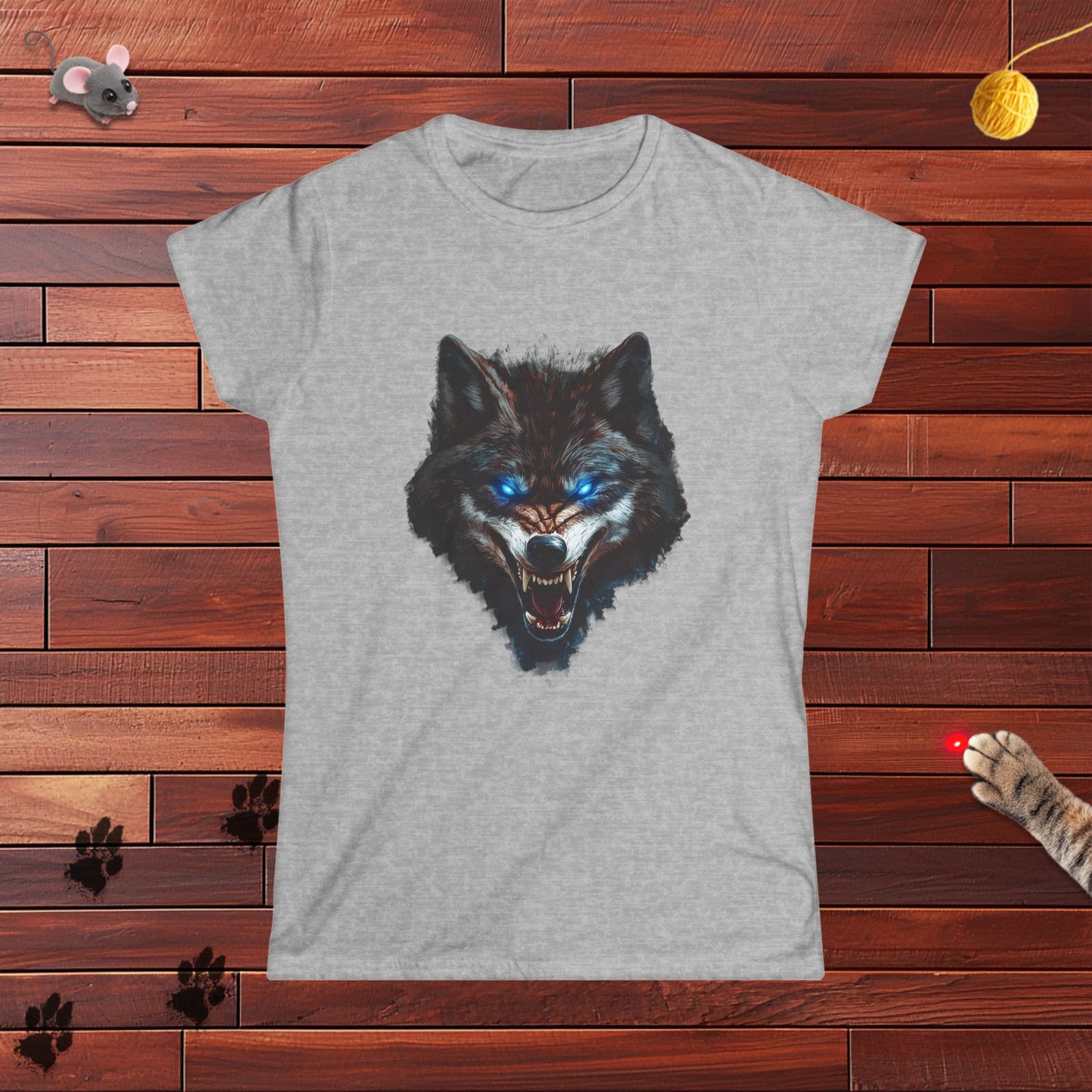 Hungry Like The Wolf Ladies Tee