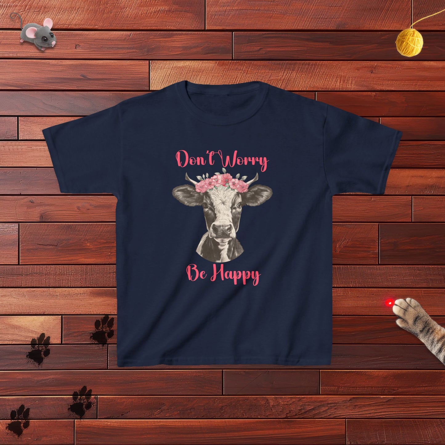 Don't Worry Be Happy Kids Tee
