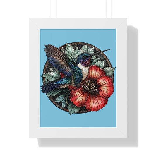 Hummingbird Framed Wall Art